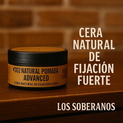 TAHE Nº302 Natural Pomade – Cera Natural de Fijación Fuerte
