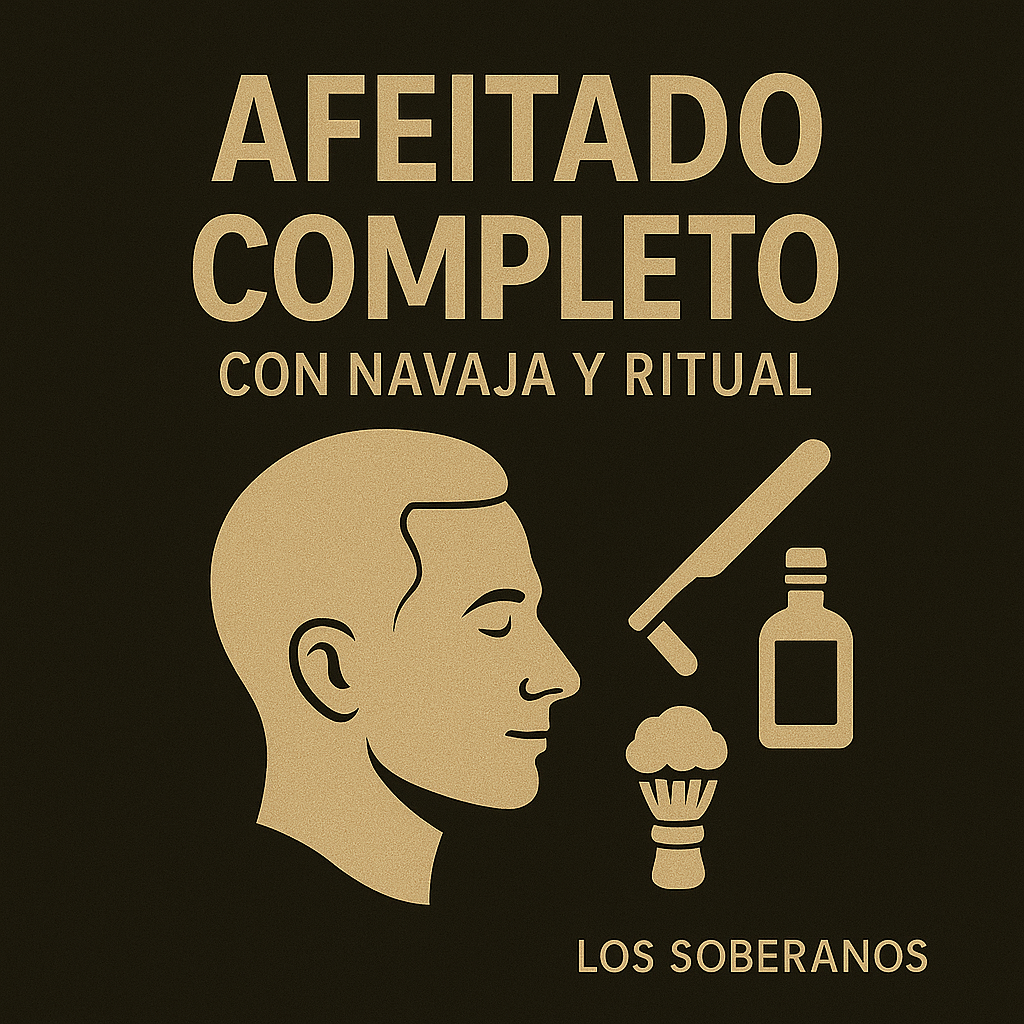 Afeitado completo (con navaja y ritual)