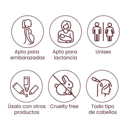 TAHE T98 Concentrado 6x10 ml + Champú Peptide